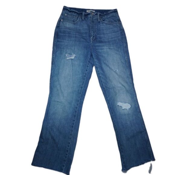 Madewell Denim - Madewell Demi Boot Crop Jeans, Size 28